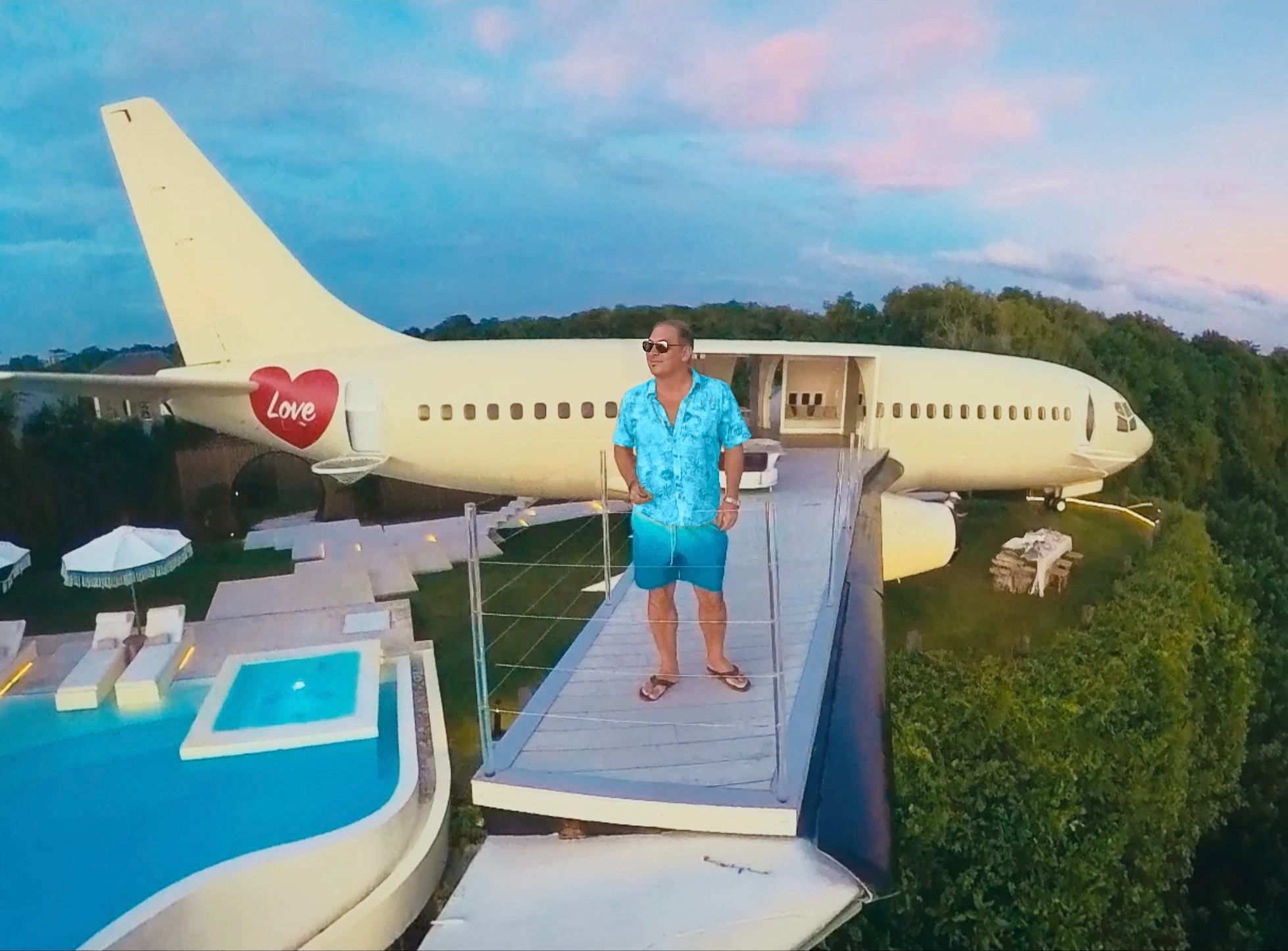 Private Jet Villa Bali